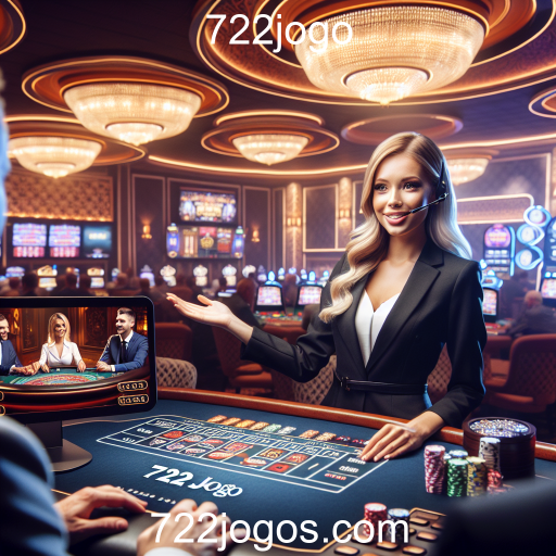 A Experiência do Cassino Ao Vivo no 722jogo